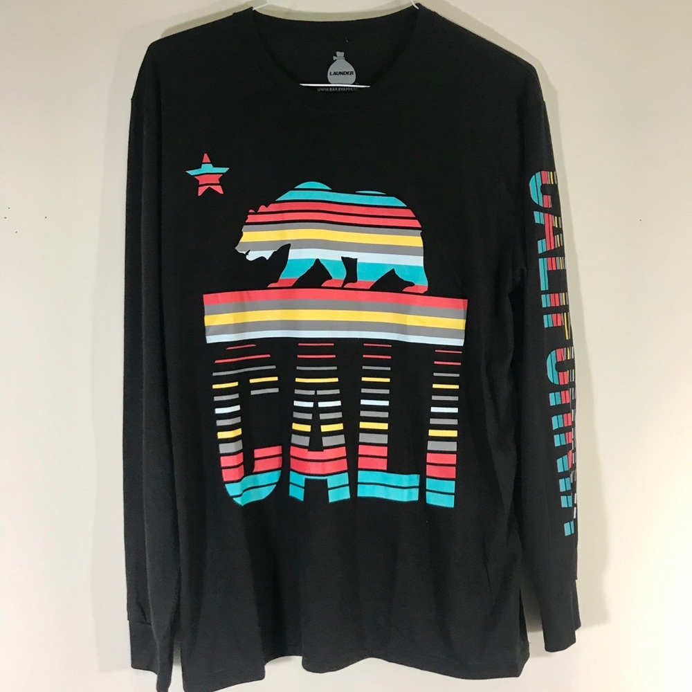 🔥🔥California Republic Long Sleeve Shirt Large